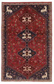  Qashqai Rug 140X210 Authentic
 Oriental Handknotted Black/Dark Brown (Wool, Persia/Iran)