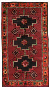  Lori Rug 162X283 Authentic
 Oriental Handknotted Black/Dark Red (Wool, Persia/Iran)