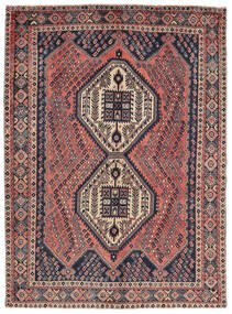  Afshar Shahre Babak Rug 157X215 Authentic
 Oriental Handknotted Dark Brown/Black (Wool, Persia/Iran)