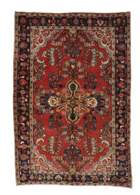  Wiss Rug 153X224 Authentic
 Oriental Handknotted Dark Brown/Black/White/Creme (Wool, Persia/Iran)