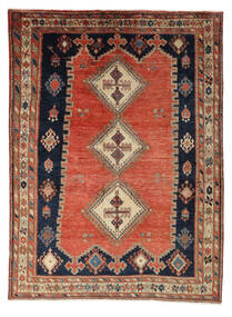  Afshar Rug 146X190 Authentic
 Oriental Handknotted Dark Brown/Black (Wool, Persia/Iran)