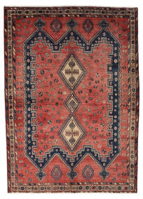  Afshar Rug 161X222 Authentic
 Oriental Handknotted Dark Brown/Dark Red (Wool, Persia/Iran)