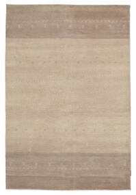  Gabbeh Loribaft Rug 136X202 Authentic
 Modern Handknotted Light Brown/Brown (Wool, India)