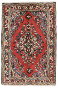  Asadabad Rug 70X103 Authentic
 Oriental Handknotted Dark Brown/Black (Wool, Persia/Iran)