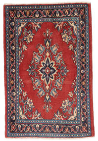  Sarouk Rug 62X96 Authentic
 Oriental Handknotted Dark Red/Black (Wool, Persia/Iran)