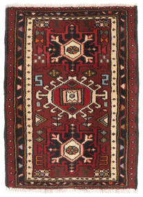  Hamadan Rug 68X94 Authentic
 Oriental Handknotted Black/Dark Brown (Wool, Persia/Iran)