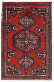  Wiss Rug 104X160 Authentic
 Oriental Handknotted Black/Dark Red (Wool, Persia/Iran)
