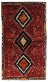  Qashqai Rug 87X155 Authentic Oriental Handknotted Black/Dark Brown (Wool, Persia/Iran)