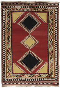  Kilim Vintage Rug 155X228 Authentic
 Oriental Handwoven Dark Brown/Black (Wool, Persia/Iran)