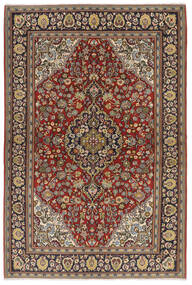  Sarouk Rug 135X201 Authentic
 Oriental Handknotted Dark Brown/Black (Wool, Persia/Iran)