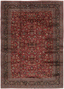  Mashad Rug 340X478 Authentic
 Oriental Handknotted Black/Dark Brown Large (Wool, Persia/Iran)