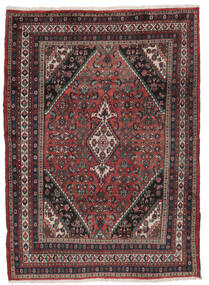  Hamadan Rug 205X292 Authentic
 Oriental Handknotted Black/Dark Brown (Wool, Persia/Iran)