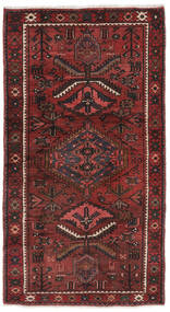  Hamadan Rug 103X198 Authentic
 Oriental Handknotted Black/Dark Brown (Wool, Persia/Iran)