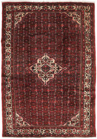  Hosseinabad Rug 206X293 Authentic
 Oriental Handknotted Black/Dark Brown (Wool, Persia/Iran)
