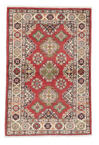  Kazak Rug 98X149 Authentic
 Oriental Handknotted Dark Brown/Crimson Red (Wool, Afghanistan)