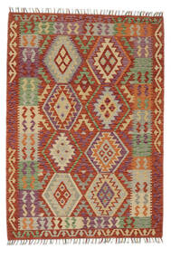  Kilim Afghan Old Style Rug 125X179 Authentic
 Oriental Handwoven Dark Brown/Dark Green (Wool, Afghanistan)