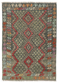  Kilim Afghan Old Style Rug 121X173 Authentic
 Oriental Handwoven Black/Dark Brown (Wool, Afghanistan)