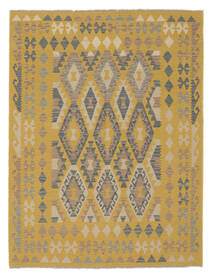  Kilim Afghan Old Style Rug 150X198 Authentic
 Oriental Handwoven Brown/White/Creme (Wool, Afghanistan)