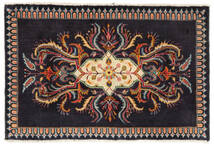  Kashmar Rug 62X94 Authentic
 Oriental Handknotted Dark Purple/Dark Brown (Wool, Persia/Iran)