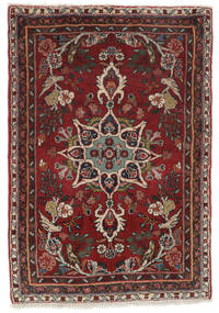  Mehraban Rug 67X100 Authentic
 Oriental Handknotted Black/Dark Brown (Wool, Persia/Iran)