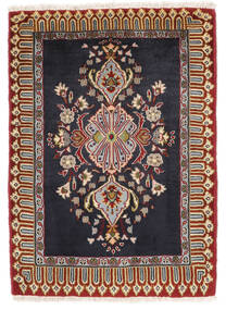 Sarouk Rug 63X89 Authentic
 Oriental Handknotted Black/Dark Brown (Wool, Persia/Iran)