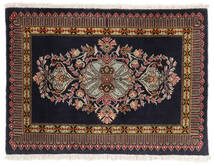 Kashmar Fine Rug 64X89 Black/Dark Red (Wool, Persia/Iran)