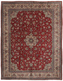  Sarouk Rug 297X376 Authentic
 Oriental Handknotted Black/Dark Brown Large (Wool, Persia/Iran)