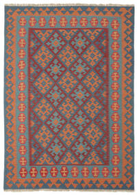  Kilim Fars Rug 171X240 Authentic
 Oriental Handwoven Dark Brown/Black (Wool, Persia/Iran)