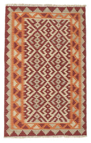  Kilim Fars Rug 115X182 Authentic
 Oriental Handwoven Dark Brown/Rust Red (Wool, Persia/Iran)