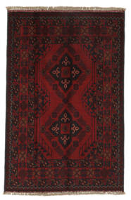  Afghan Khal Mohammadi Rug 79X121 Wool Rug Black/Dark Red Small Rug 
