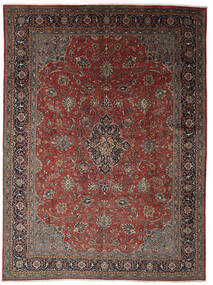  Sarouk Rug 297X398 Authentic
 Oriental Handknotted Dark Brown/Black Large (Wool, Persia/Iran)