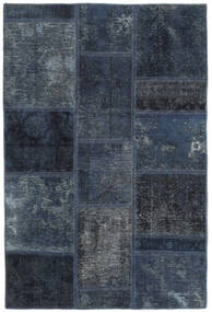  104X155 Patchwork - Persien/Iran Rug Black/Dark Blue Persia/Iran 