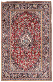  Keshan Rug 200X313 Authentic
 Oriental Handknotted Black/Dark Brown (Wool, Persia/Iran)
