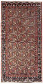  Antique Khotan Ca. 1900 Rug 190X333 Authentic Oriental Handknotted Dark Brown/Black (Wool, China)