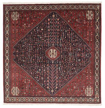  Abadeh Rug 201X203 Authentic
 Oriental Handknotted Square Black/Dark Brown (Wool, Persia/Iran)