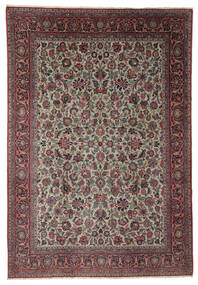  Antique Keshan Ca. 1900 Rug 210X310 Authentic
 Oriental Handknotted Dark Brown/Black (Wool, Persia/Iran)