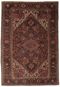  Persian Antique Heriz Ca. 1920 Rug 236X336 Black/Dark Red 
