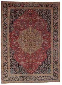  Kerman Lavar Ca.1900 Rug 310X405 Authentic Oriental Handknotted Dark Brown/Black Large (Wool, Persia/Iran)