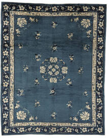  China Antique Peking Ca. 1900 Rug 270X340 Authentic
 Oriental Handknotted Black/Dark Blue Large (Wool, China)