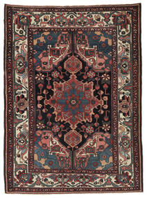  Antique Bakhtiari Ca.1920 Rug 155X211 Authentic Oriental Handknotted Black/Dark Brown (Wool, Persia/Iran)