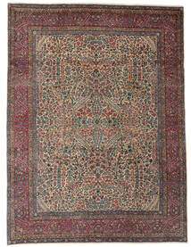  Antique Kerman Ca. 1900 Rug 274X364 Authentic
 Oriental Handknotted Dark Brown/Black Large (Wool, Persia/Iran)