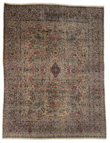  Antique Kerman Ca. 1900 Rug 260X355 Authentic
 Oriental Handknotted Dark Brown/Black Large (Wool, Persia/Iran)