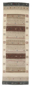  Gabbeh Indo Rug 80X250 Authentic
 Modern Handknotted Hallway Runner
 Brown/Light Brown (Wool, India)