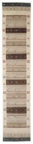 Gabbeh Indo Rug 80X400 Authentic
 Modern Handknotted Hallway Runner
 Light Brown/Brown (Wool, India)