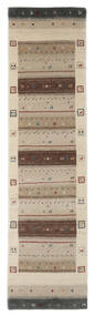  Gabbeh Indo Rug 80X300 Authentic
 Modern Handknotted Hallway Runner
 Brown/Light Brown (Wool, India)