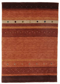  Gabbeh Indo Rug 124X178 Authentic
 Modern Handknotted Dark Red/Black (Wool, India)