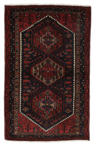  105X168 Hamadan Rug Black/Dark Red Persia/Iran 