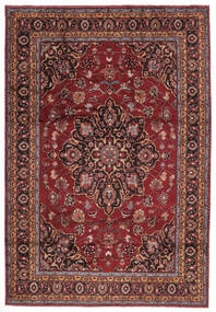  Mashad Rug 205X300 Authentic
 Oriental Handknotted Black/Dark Brown (Wool, Persia/Iran)