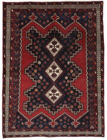  Afshar Rug 162X220 Authentic
 Oriental Handknotted Black/Dark Brown (Wool, Persia/Iran)