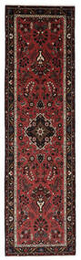  Oriental Hamadan Rug Rug 83X305 Runner
 Black/Dark Red (Wool, Persia/Iran)